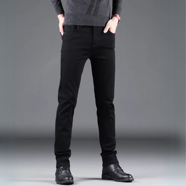 Lyraxs| Aaron Straight Black Jeans