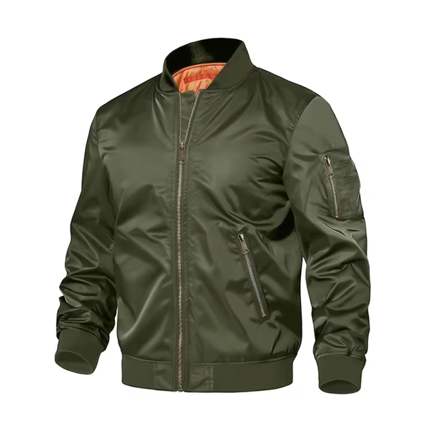 Lyraxs| Men's Scott Aviator Bomber Jacket