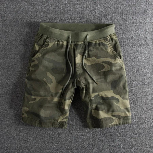 Lyraxs| Men's Tactical Cargo Shorts - Camo Print Outdoor Shorts