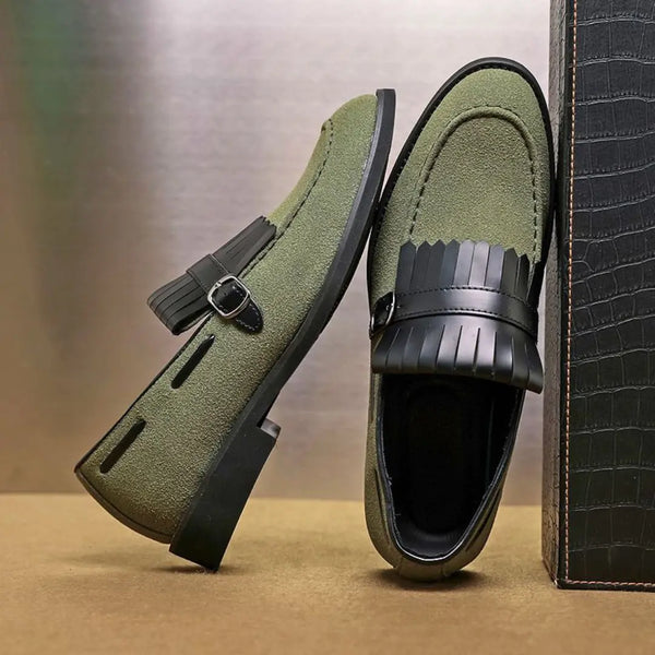 Lyraxs| Adrian Fringed Luxe Loafers