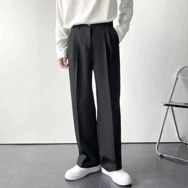 Lyraxs| Andrew Wide-Leg Tailored Pants