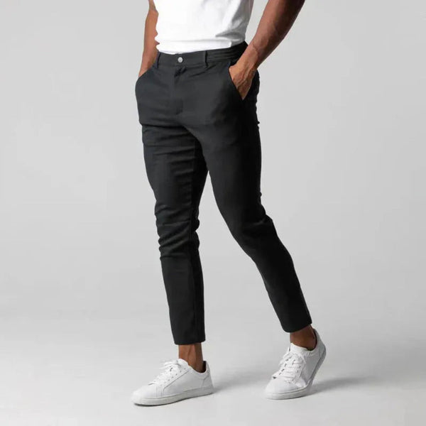 Lyraxs| Atlas Slim-Fit Ankle-Length Pants