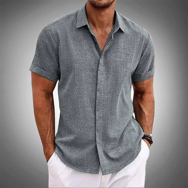 Damien_Classic_Summer_Linen_Shirt_Gray_Front_Model_600x600.jpg