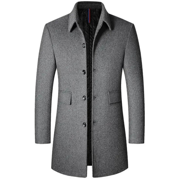 Lyraxs| Ericson Insulated Wool Overcoat