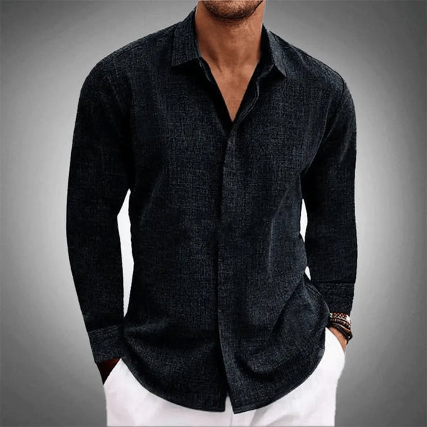 Lyraxs| Ethan Signature Linen Shirt