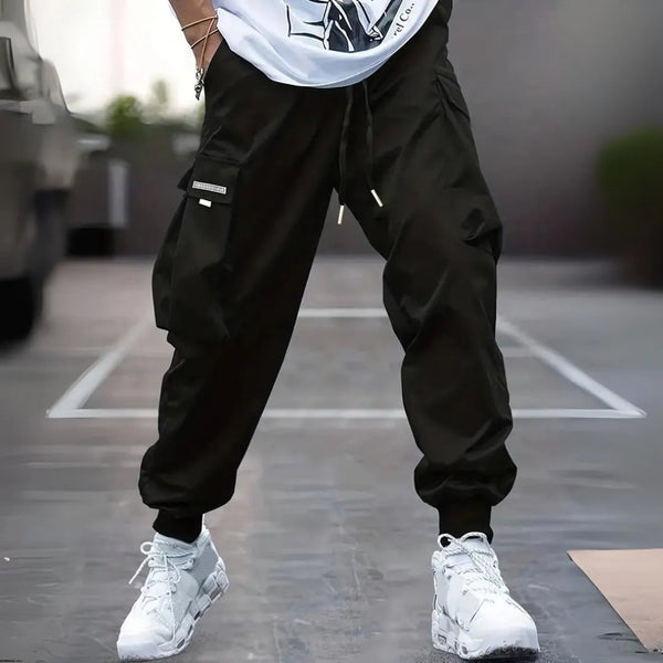 Lyraxs| Evan Drawstring Cargo Pants