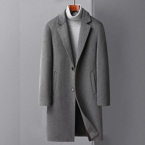 Lyraxs| Hugh Classic Wool Trench Coat