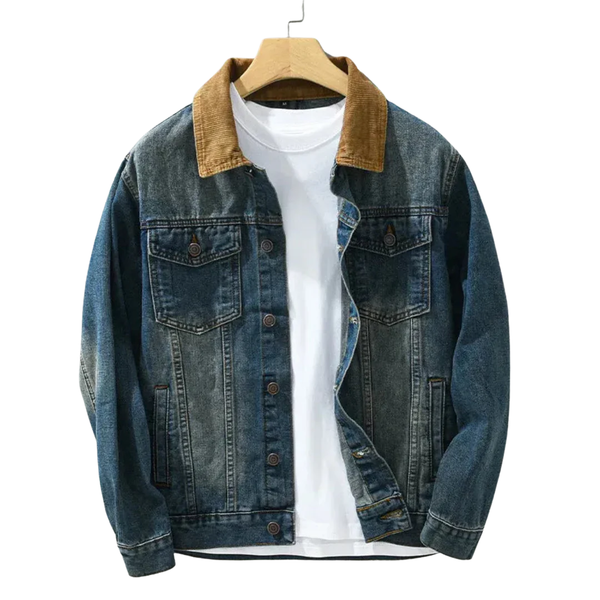 Lyraxs| Chris Patchwork Denim Jacket
