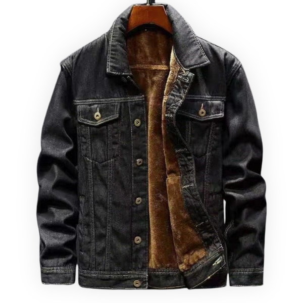 Lyraxs| Edward Thermal-Lined Denim Jacket