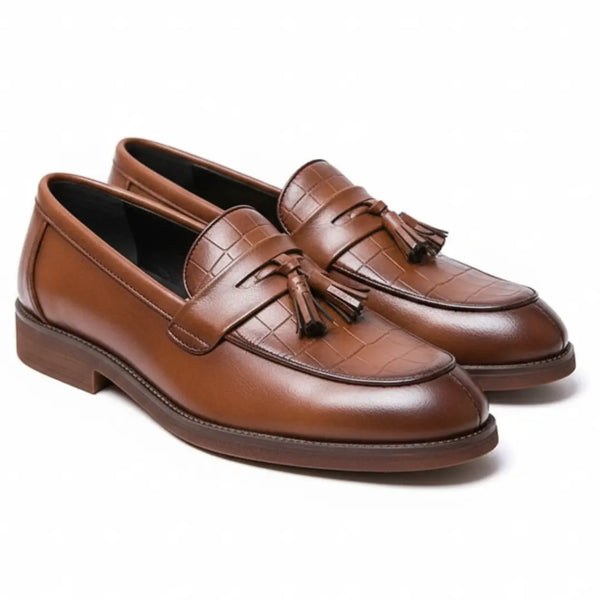 Lyraxs| Leandro Luxe Tassel Loafers