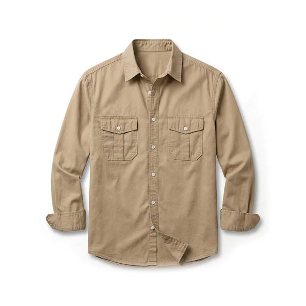 Lyraxs| Men's Dual Pocket Long Sleeves
