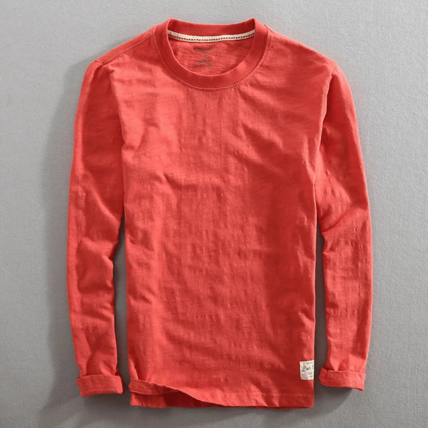 Lyraxs| Men's Long Sleeve Crew Neck Shirt