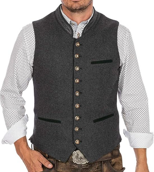 Lyraxs| Men's Refined Traditional Vest