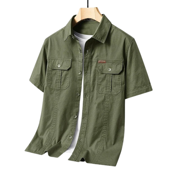 Lyraxs| Men's Utility Short Sleeve Shirt