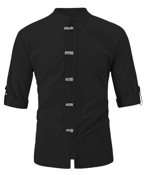 Lyraxs| Men’s Artisan Mandarin Shirt