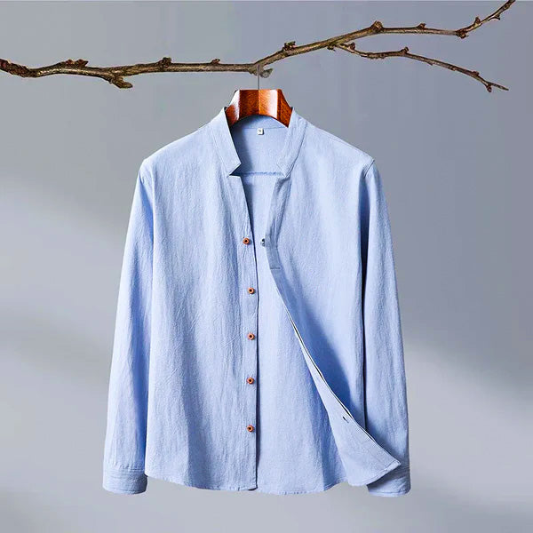 Lyraxs| Men’s Casual Open Neck Shirt