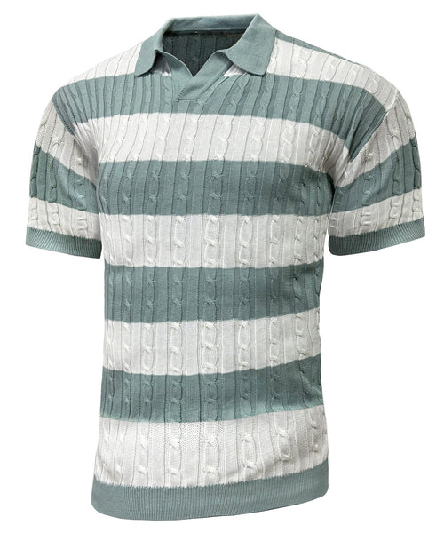 Lyraxs| Men’s Classic Ribbed Polo