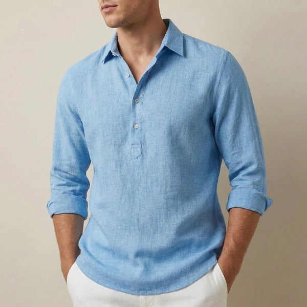 Lyraxs| Men’s Long Sleeve Summer Shirt