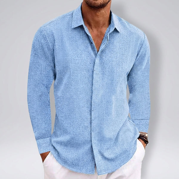 Lyraxs| Men’s Minimalist Button Down Shirt