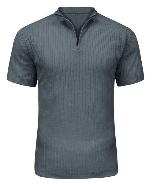 Lyraxs| Men’s Minimalist Ribbed Shirt