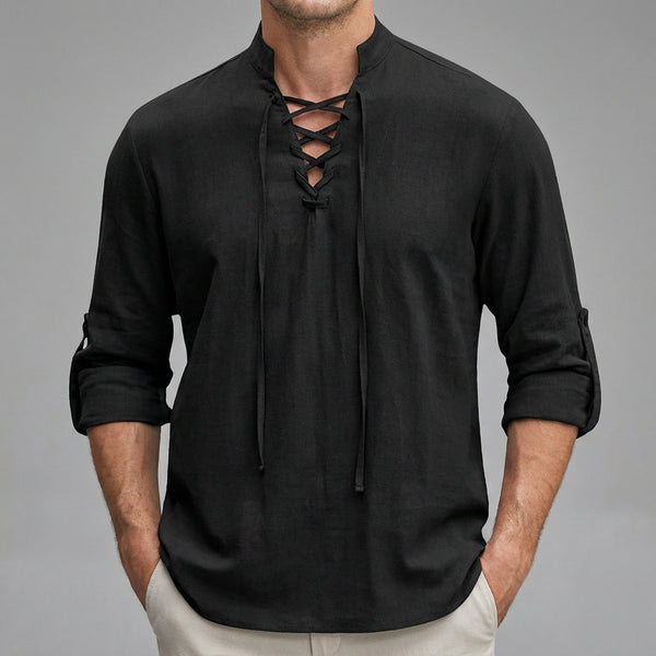 Lyraxs| Men’s Modern Tunic Shirt