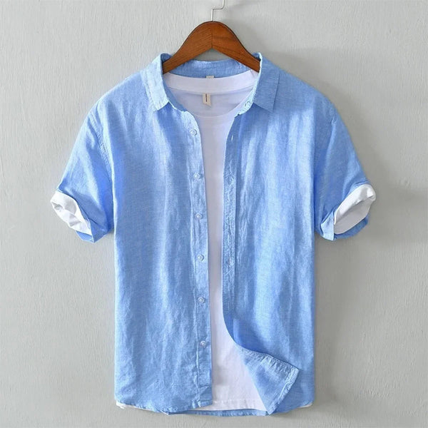 Lyraxs| Men’s Roll Sleeve Button Shirt