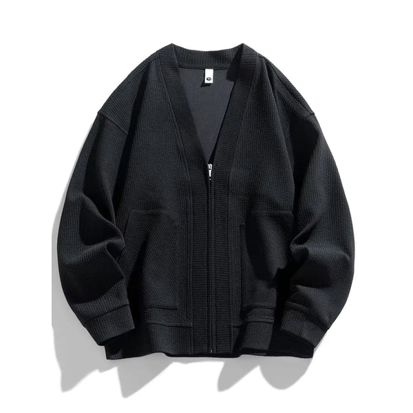Lyraxs| Lucas Waffle Knit Cardigan