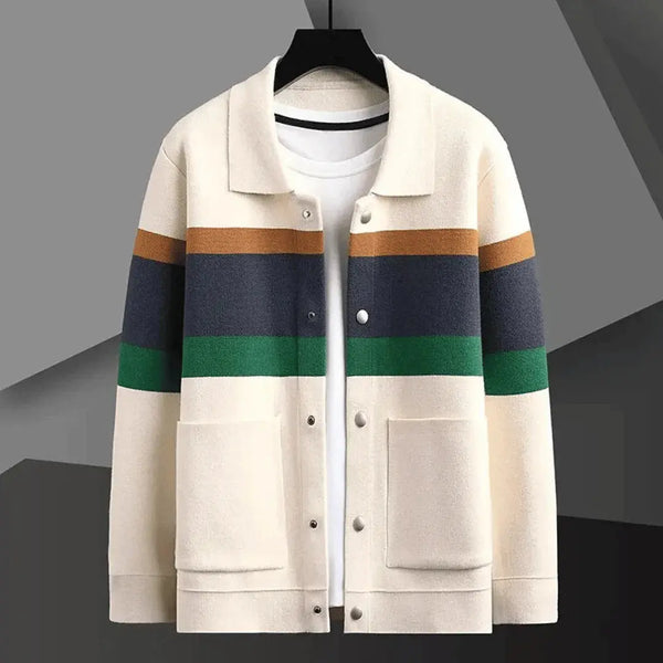 Lyraxs| Marco Patterned Knit Cardigan
