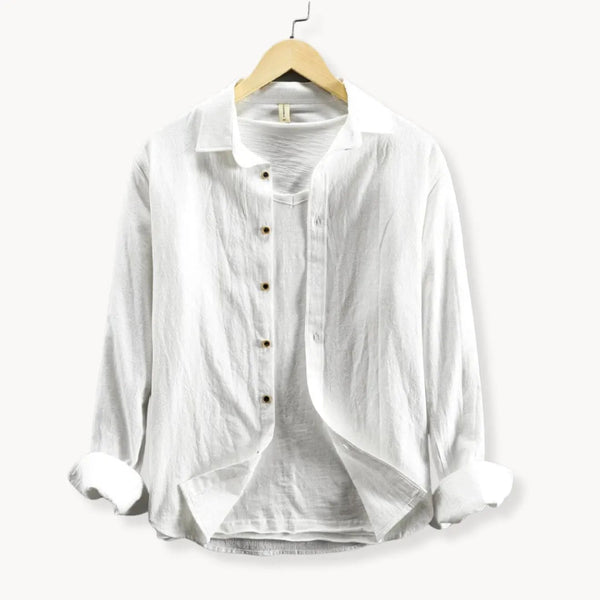 MatteoButton-Down_Long_Sleeves_Linen_Shirt_White_Front_FlatLay_600x600.jpg