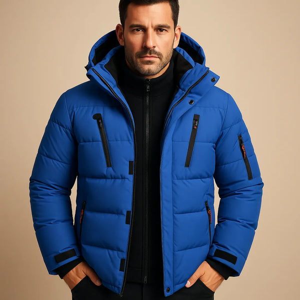 Lyraxs| Men’s Hooded Puffer Jacket