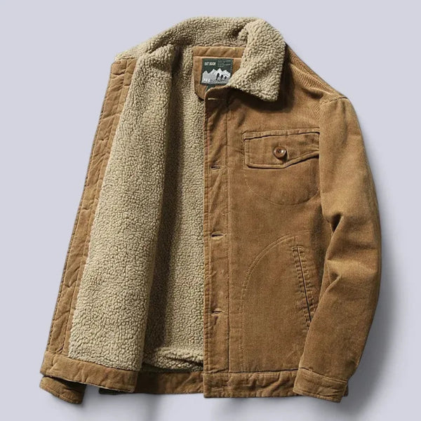 Lyraxs| Oliver Corduroy Sherpa Jacket