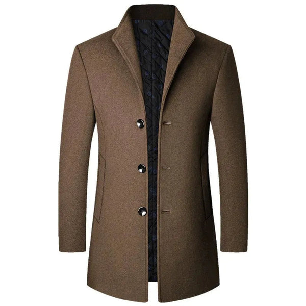Lyraxs| Ross Tailored Wool Overcoat