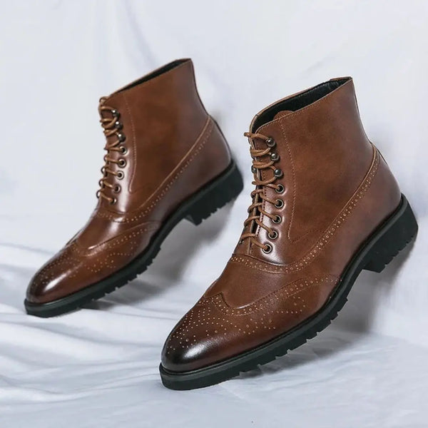 Lyraxs| Sebastian Noble Leather Boots