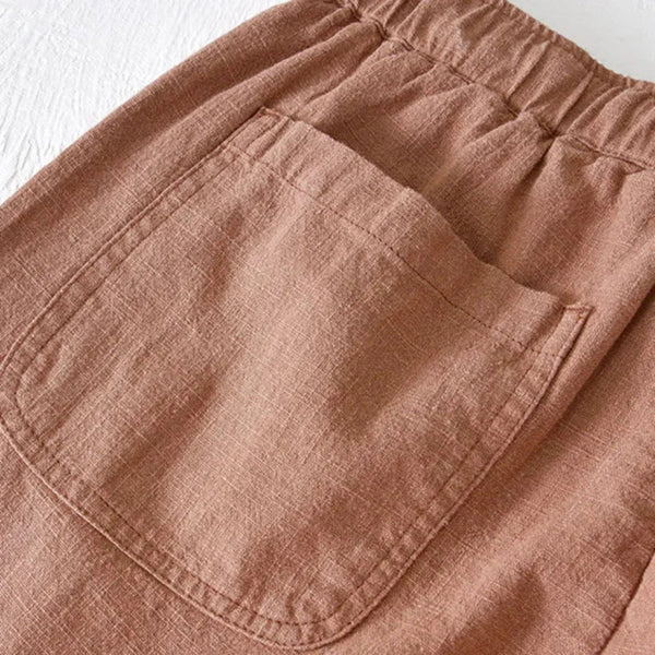 Tom_Drawstring_Linen_Shorts_Back_Pocket_Orange_600x600.jpg