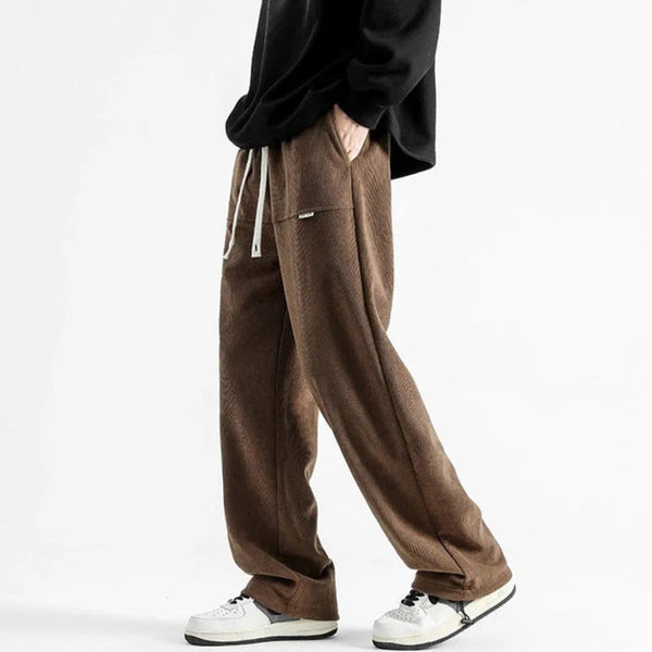 Lyraxs| Weston Drawstring Corduroy Pants