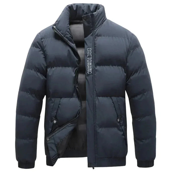 Lyraxs| Will Stand-Collar Wind-Resistant Puffer Jacket