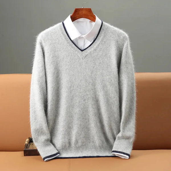 Lyraxs| Will Wool V-Neck Sweater
