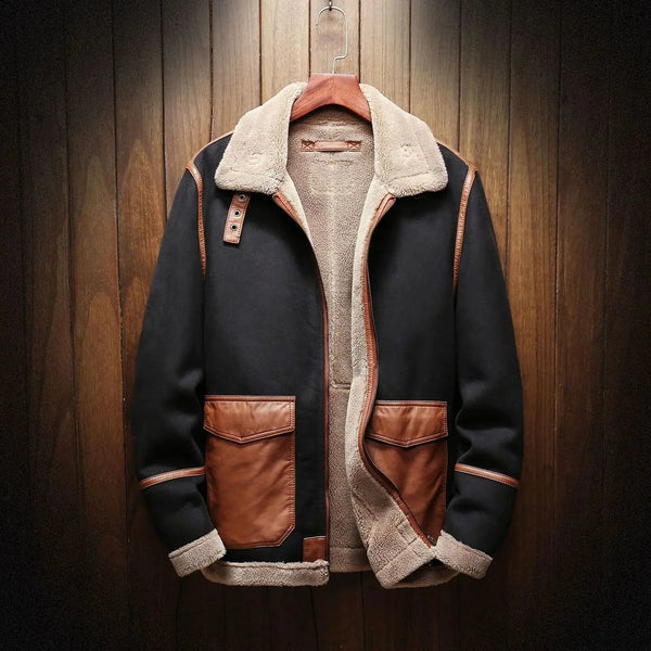 Lyraxs| Luca Vintage Suede Jacket